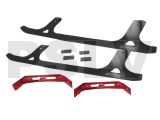  LX0731  Lynx Landing Gear Red Devil Carbon Fiber Skids T-REX 700 